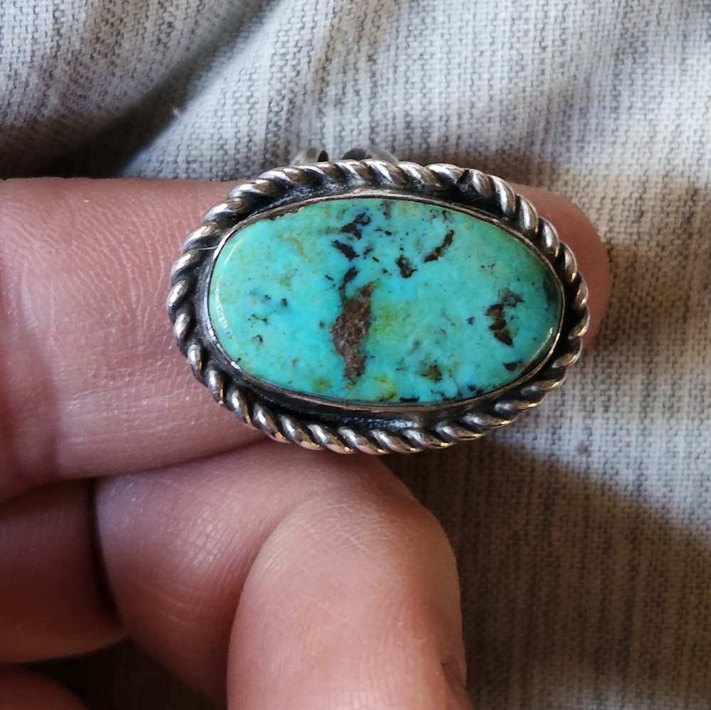 Turquoise & Silver ring